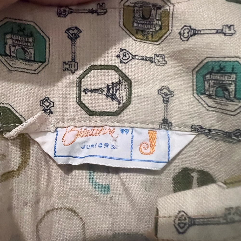 Vintage “Keys to Paris” Dress - Picture 2 of 6